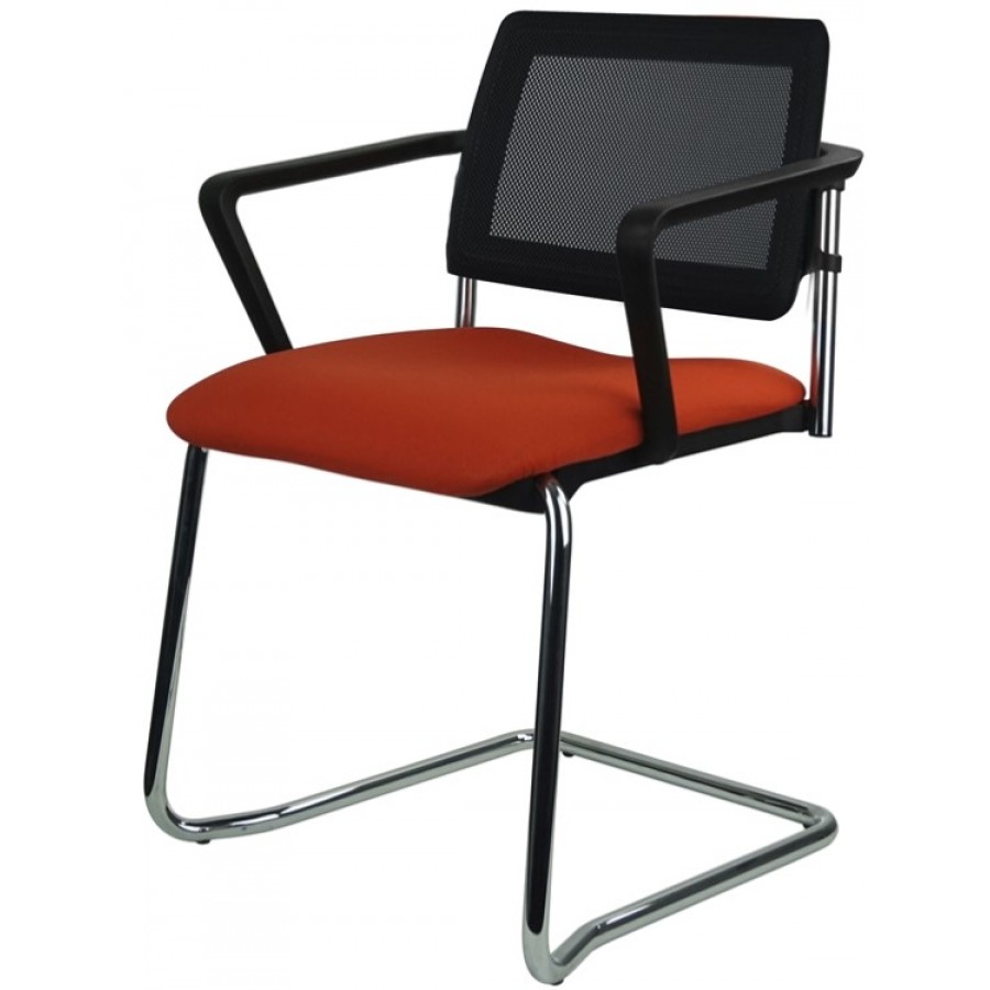 Mars Mesh Cantilever Meeting Chair 